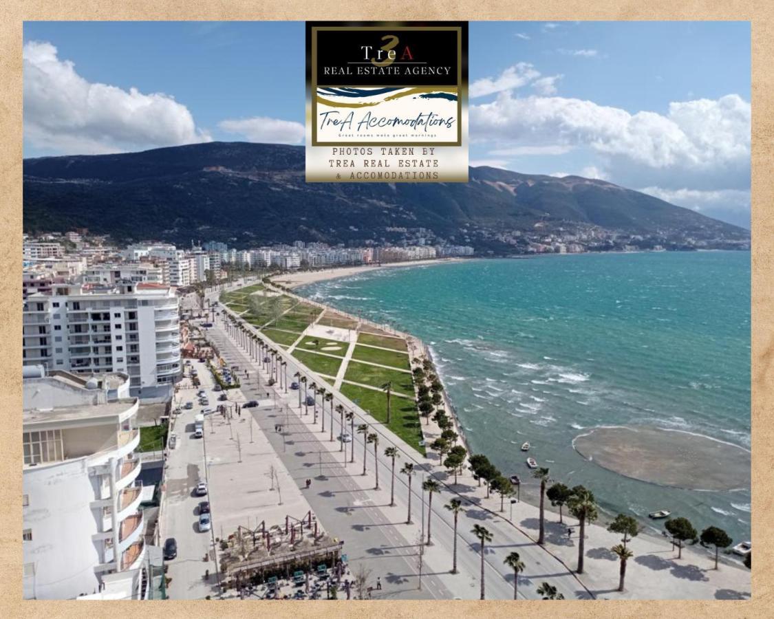 Trea Accomodations - 2 Bedrooms - Riviera With Private Parking Vlore Exterior photo